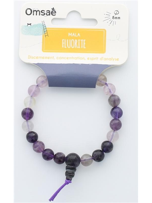 69083.1.Bracelet Mala en Fluorite