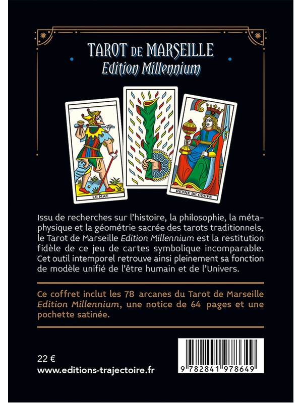72639.4.Tarot de Marseille édition Millennium