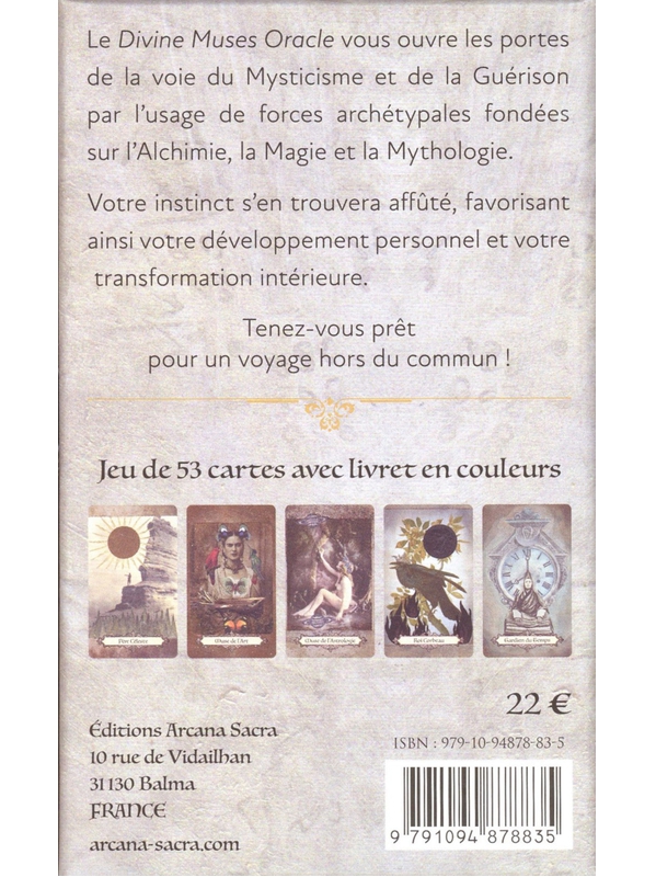73264.Divines Muses Oracle - Edition française.1