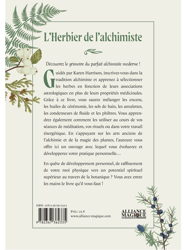 73664.LHerbier de lalchimiste - Recueil de philtres, élixirs