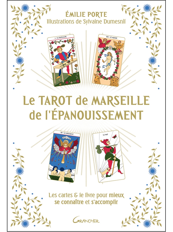 Le Tarot de Marseille de l\'épanouissement - Coffret - Emilie Porte