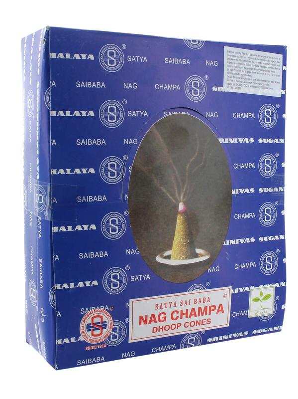 19075.1.Encens Nag Champa - Dhoop Cônes