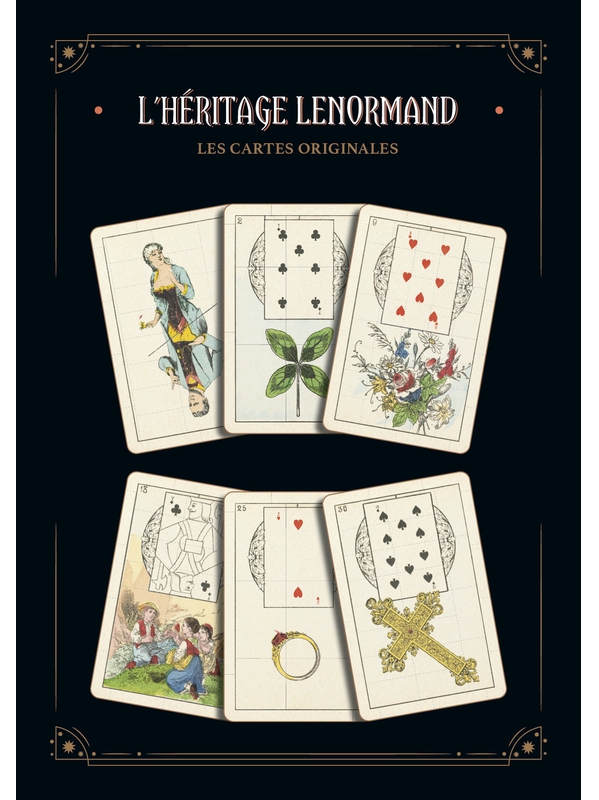 L\'Héritage Lenormand - Un livre & 36 cartes restaurées - Gabryann Myrddin
