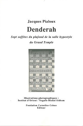 11170-Denderah : sept soffites du plafond hypostyle