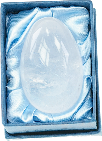 Oeuf Cristal de Roche - 3 x 4,5 cm