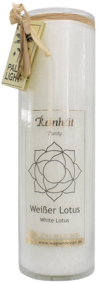 Bougie Chakra : Lotus Blanc