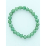 71129.Bracelet Aventurine Verte Perles rondes 8 mm