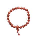 69086.Bracelet Mala en Jaspe Rouge