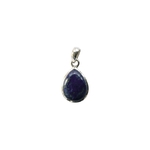 70044.1.Pendentif Lapis Lazuli Argent 925 Forme goutte Petit modèle