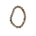 71404.1.Bracelet Labradorite Perles rondes 8 mm