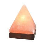 74012.Lampe en Cristal de Sel - Pyramide