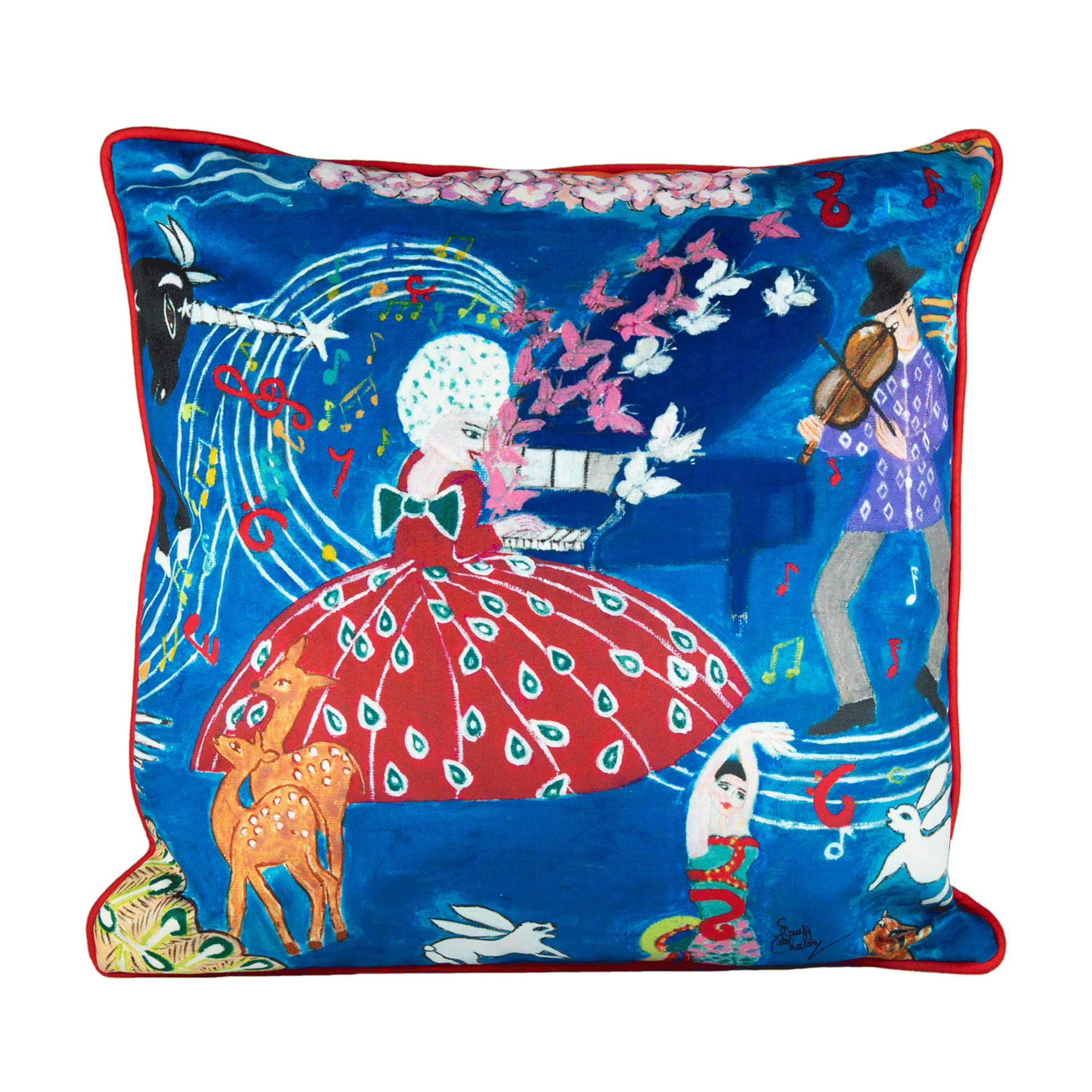 Housse de Coussin zippée 40x40cm Dune -TODAY 