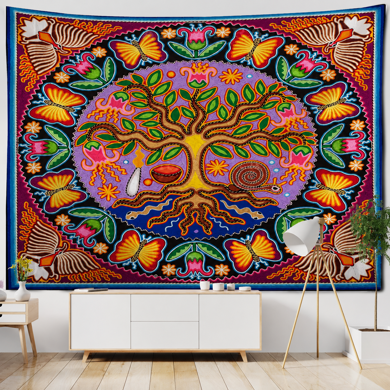 Bohemian Wall Tapestry | Fairy Tree of Life