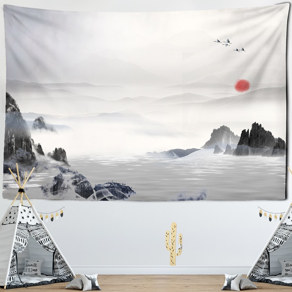 Wall Tapestry Art | Japanese Coasts