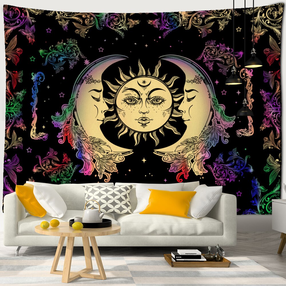 Wall Tapestry Bohemia | Lunar Twilight Poestrics Cosmique
