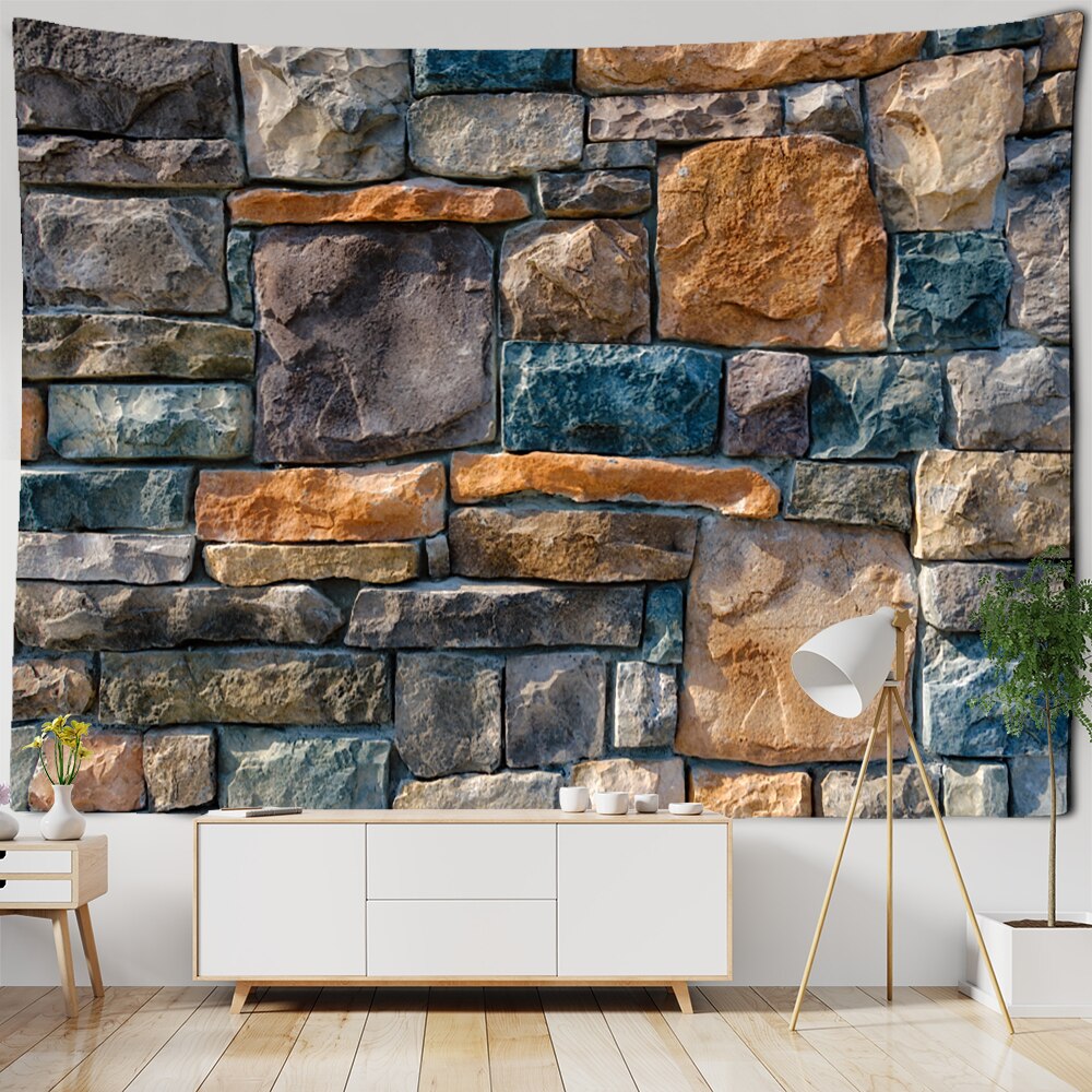 Wall Tapestry Imitation | Marble Wall