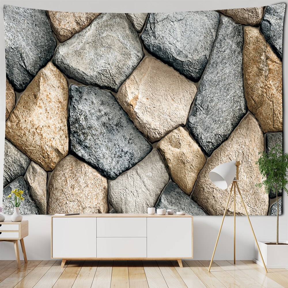 Wall Tapestry Imitation | Granite stone