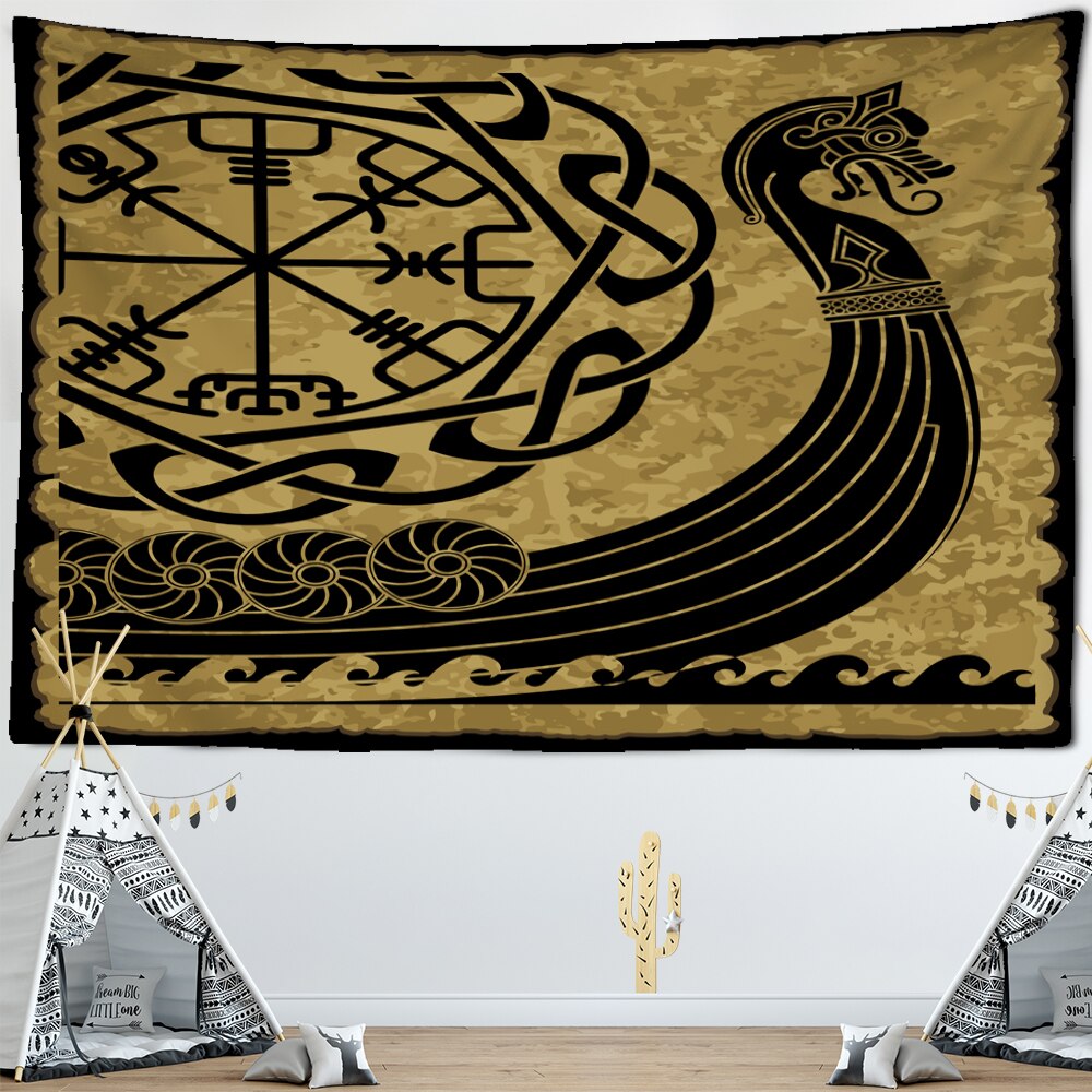 Cultural Wall Tapestry | Conquest Drakkar