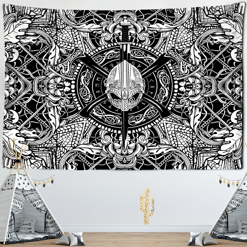 Wall Tapestry Art | Northern Warrior