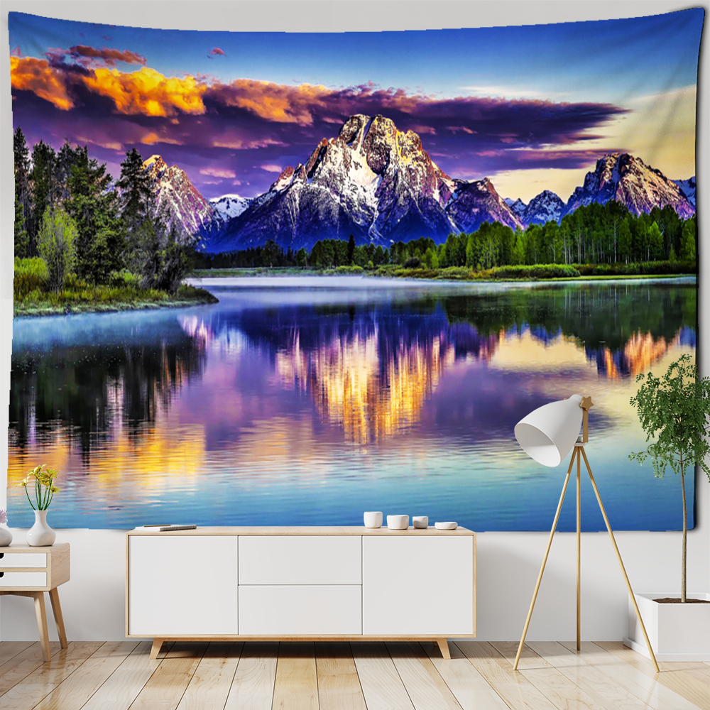 Wall Tapestry Nature | Mount Hood Sunrise
