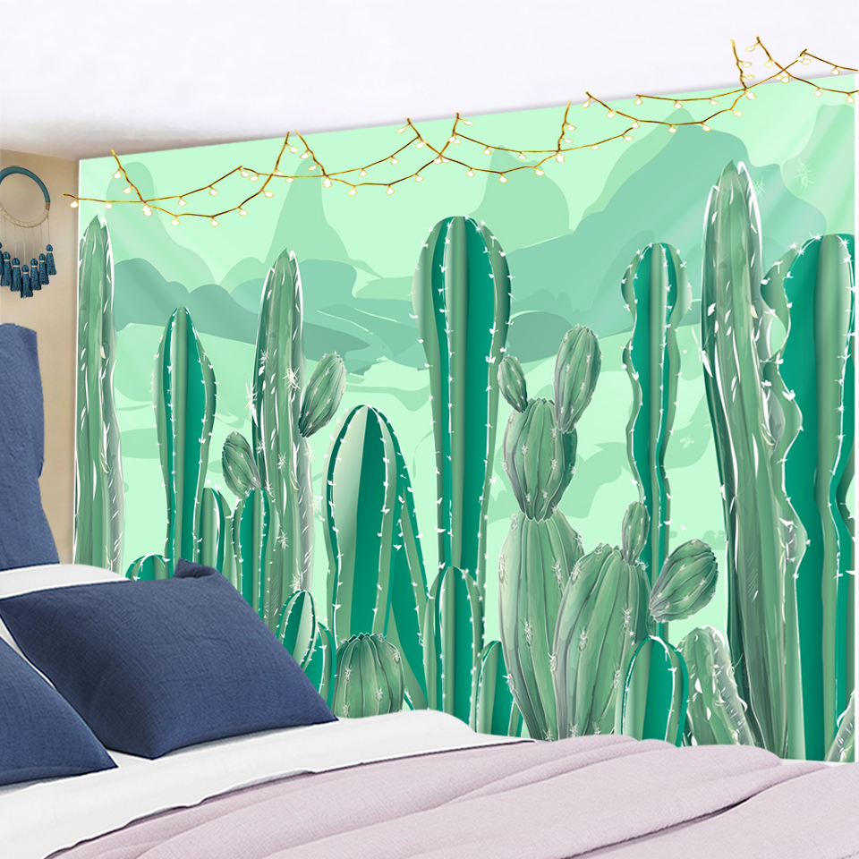 Wall Tapestry Art | Cactus Land