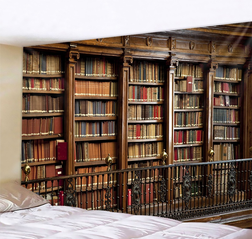Wall Tapestry Imitation | National Library Floor