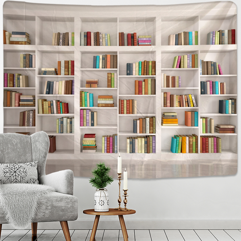 Wall Tapestry Imitation | Uncluttered Library