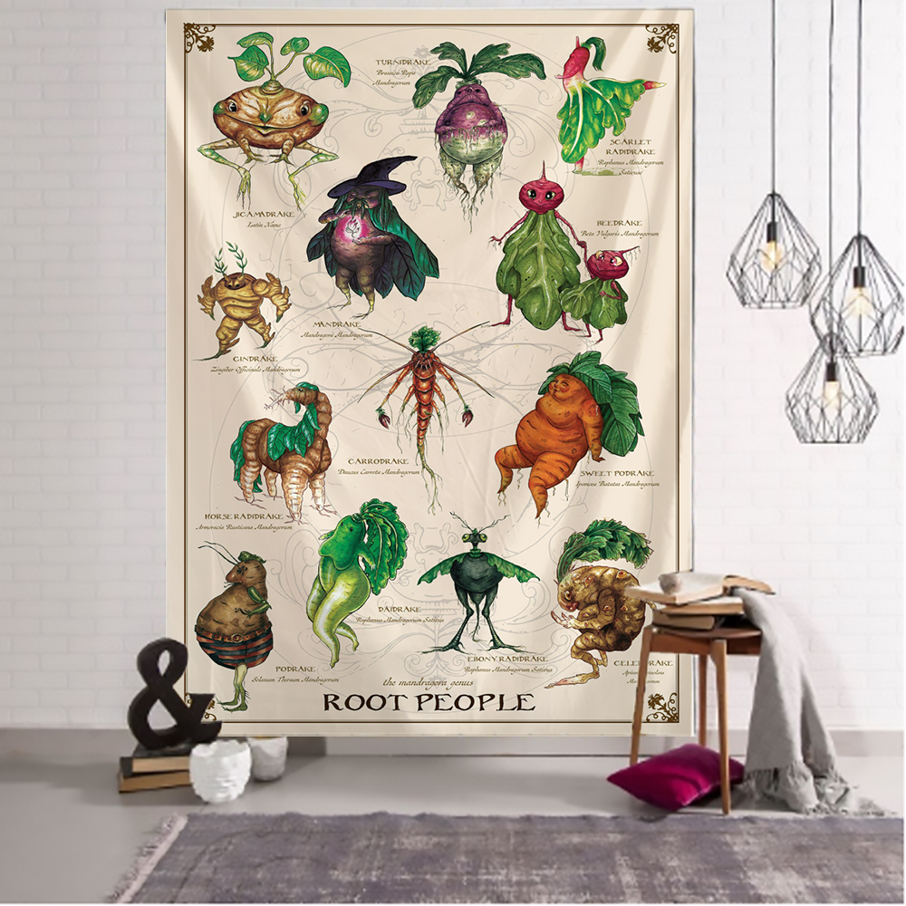 Wall Tapestry Nature | Super Vegetables