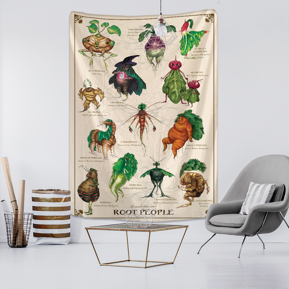 Wall Tapestry Nature | Super Vegetables