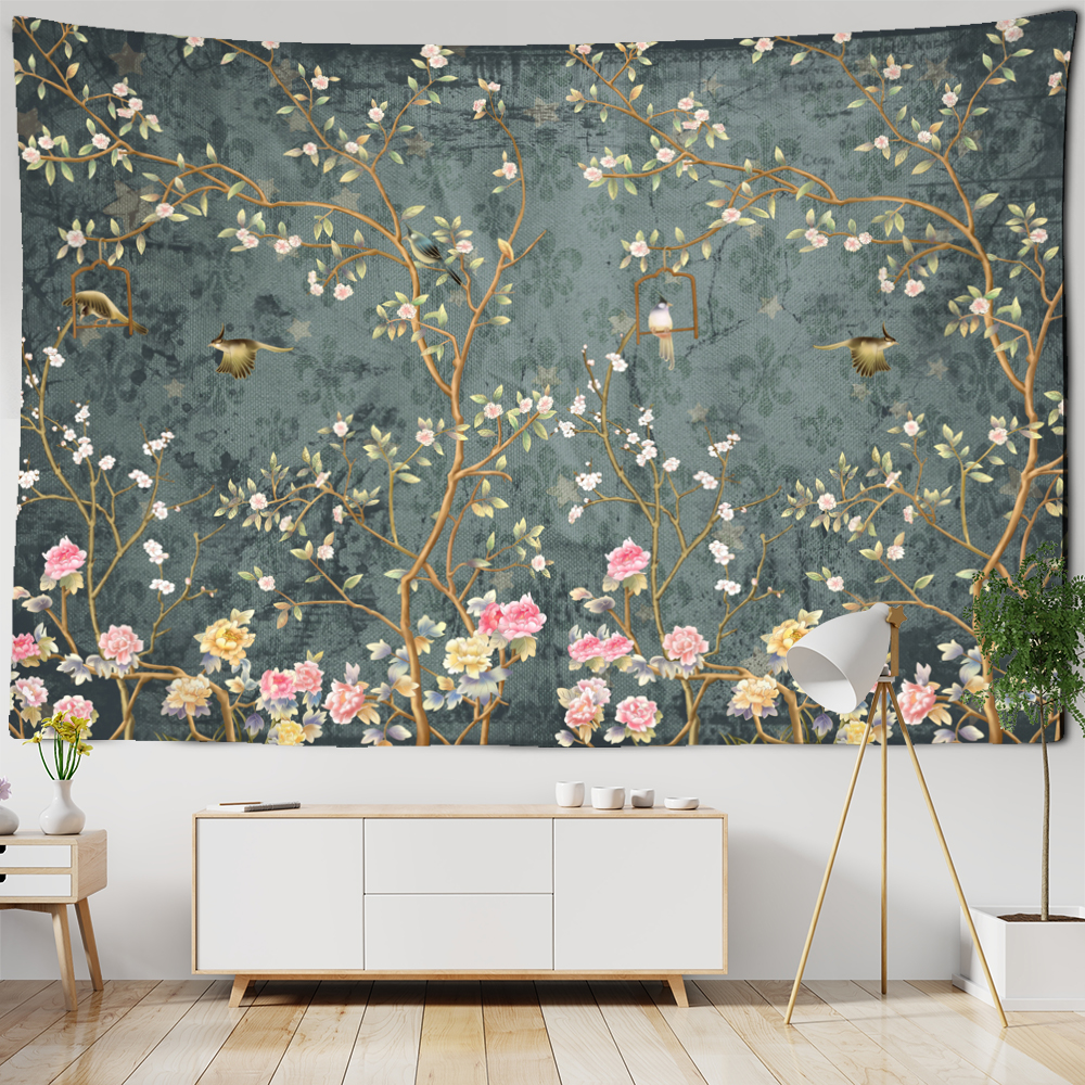 Wall Tapestry Art | French Garden
