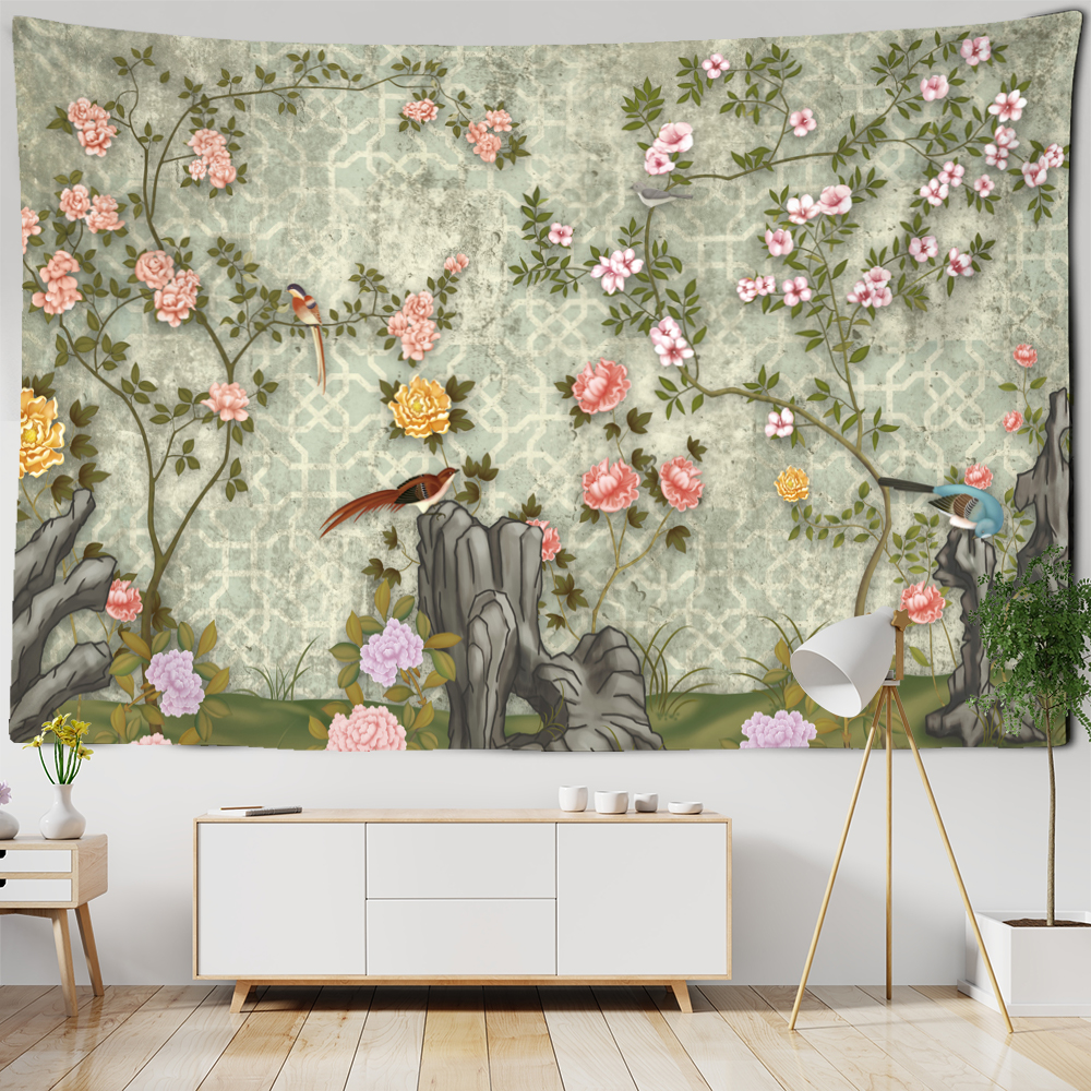 Wall Tapestry Art | English Garden