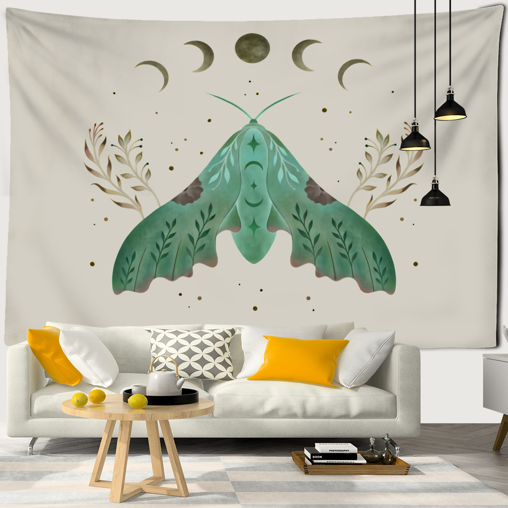 Wall Tapestry Bohemia | Celestial Butterfly Hatching
