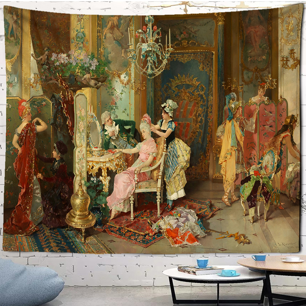 Cultural Wall Tapestry | Women Before the Ball