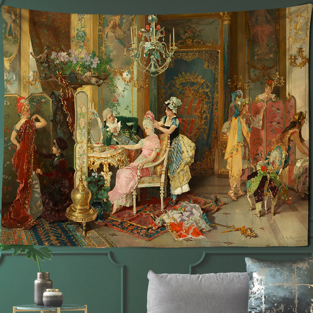 Cultural Wall Tapestry | Women Before the Ball