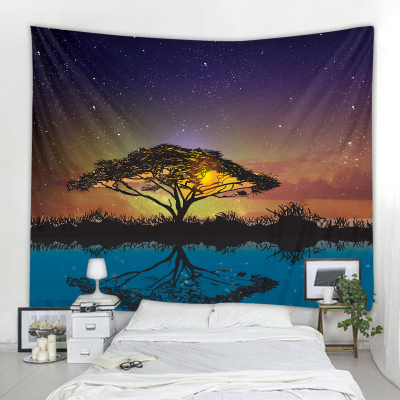 Wall Tapestry Nature | Reflection of the Baobab