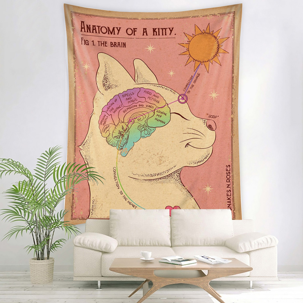 Relaxed and cute cat