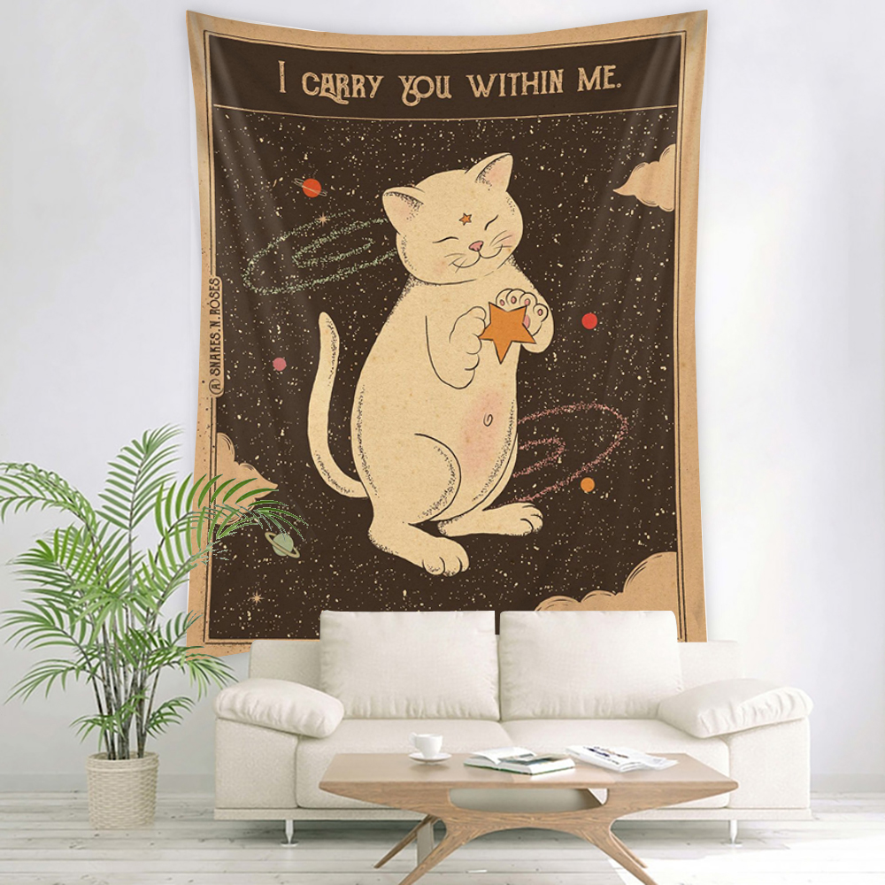Relaxed and cute cat