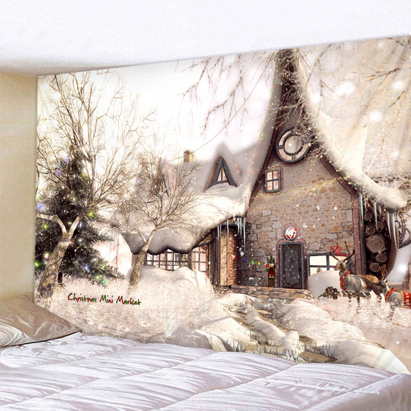 Festivity Wall Tapestry | Christmas House