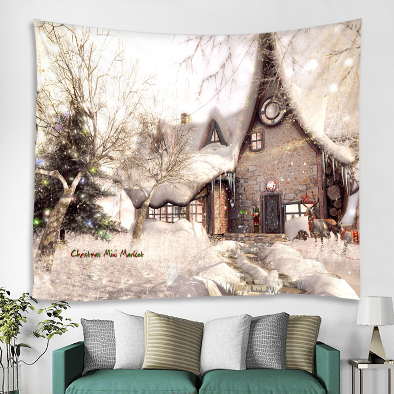 Festivity Wall Tapestry | Christmas House