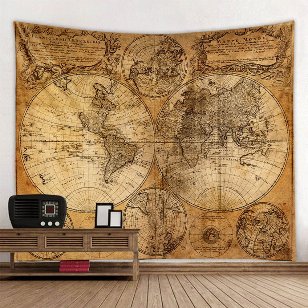 1750 World Exploration Map