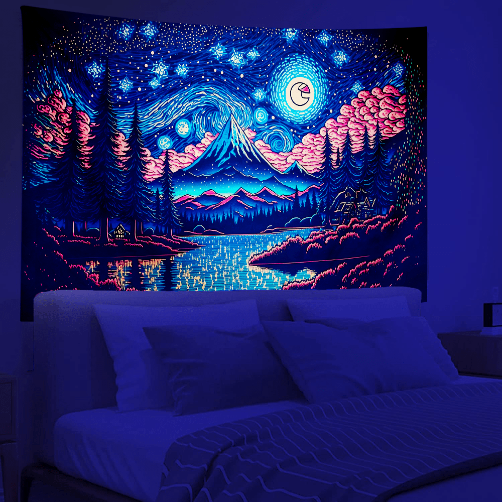 Fantasy Wall Tapestry | Canadian Night