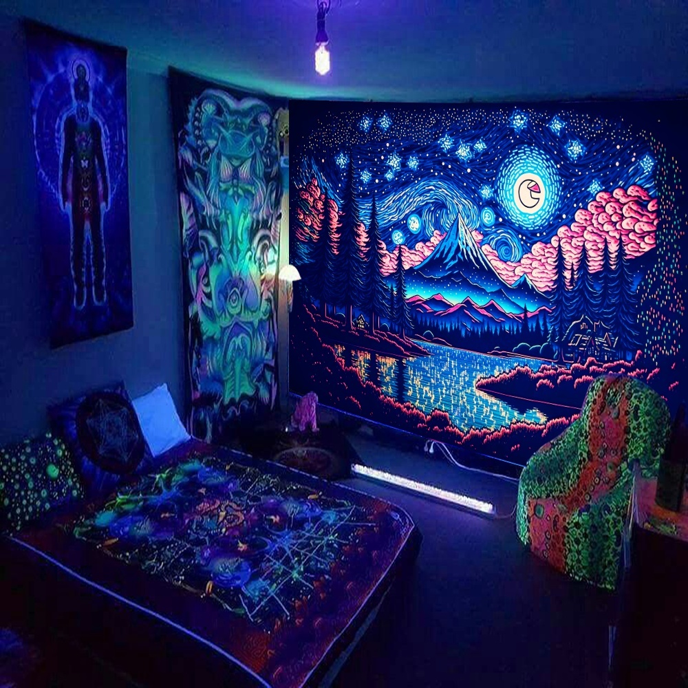 Fantasy Wall Tapestry | Canadian Night