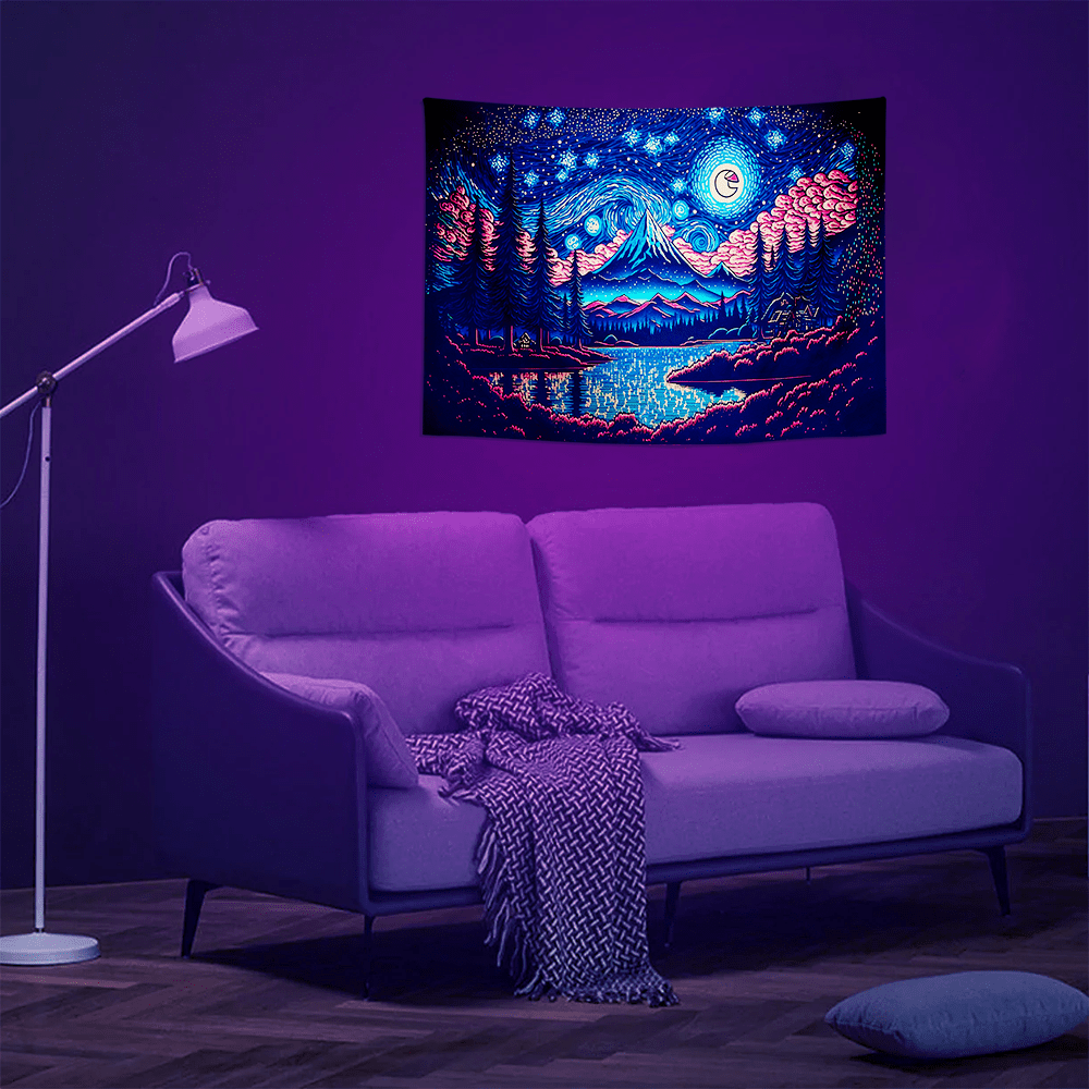 Fantasy Wall Tapestry | Canadian Night