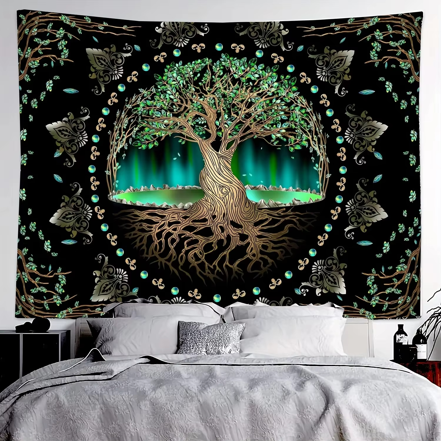 Bohemian Wall Tapestry | Sacred Celtic tree of life