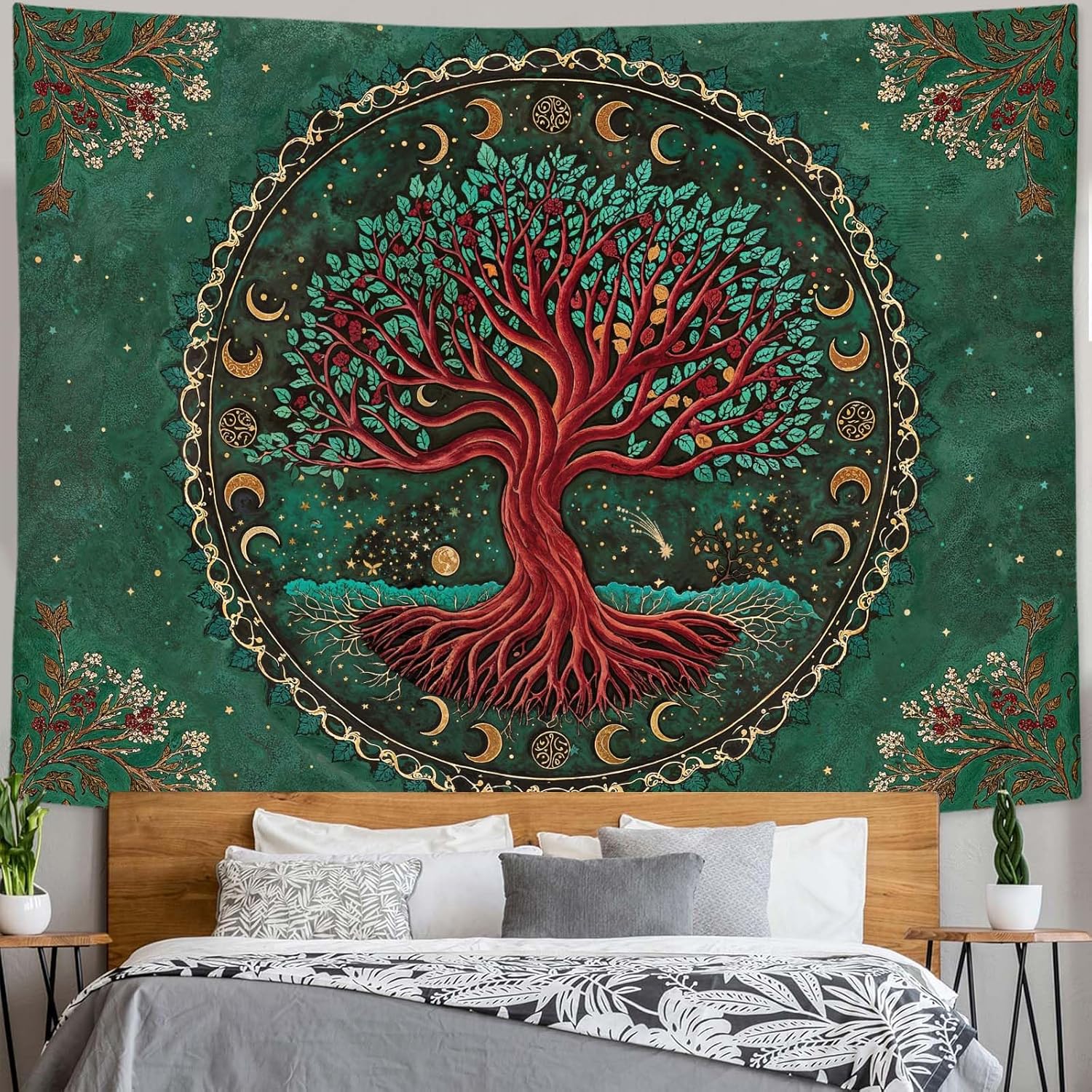 Bohemian Wall Tapestry | Tree of Life Celtic