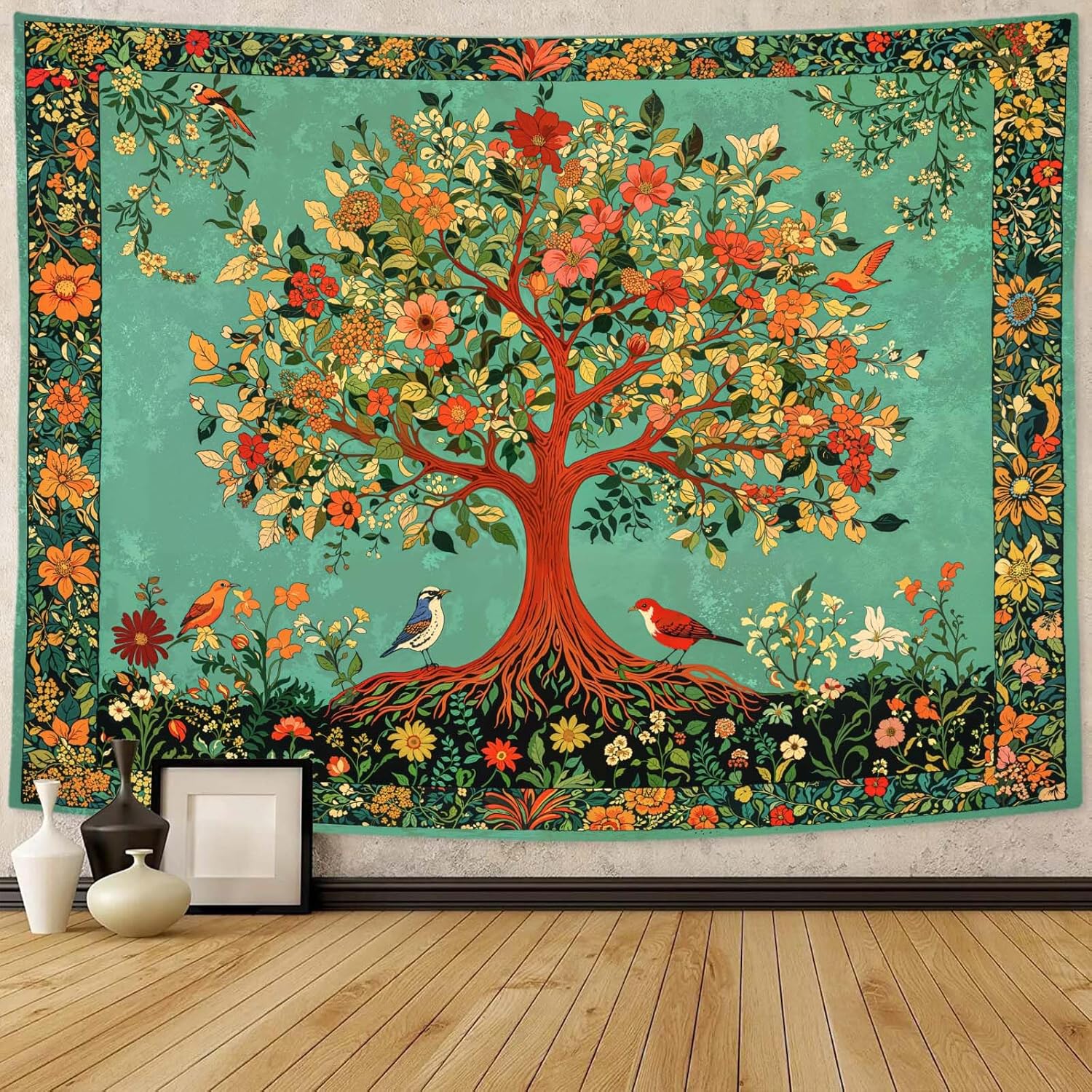 Bohemian Wall Tapestry | Tree of Life