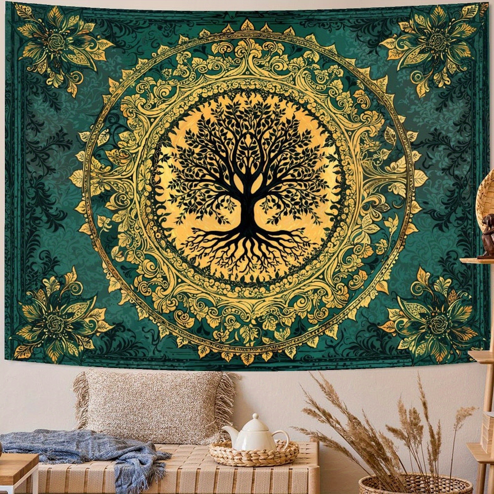 Bohemian Wall Tapestry | Tree of Life Celtic