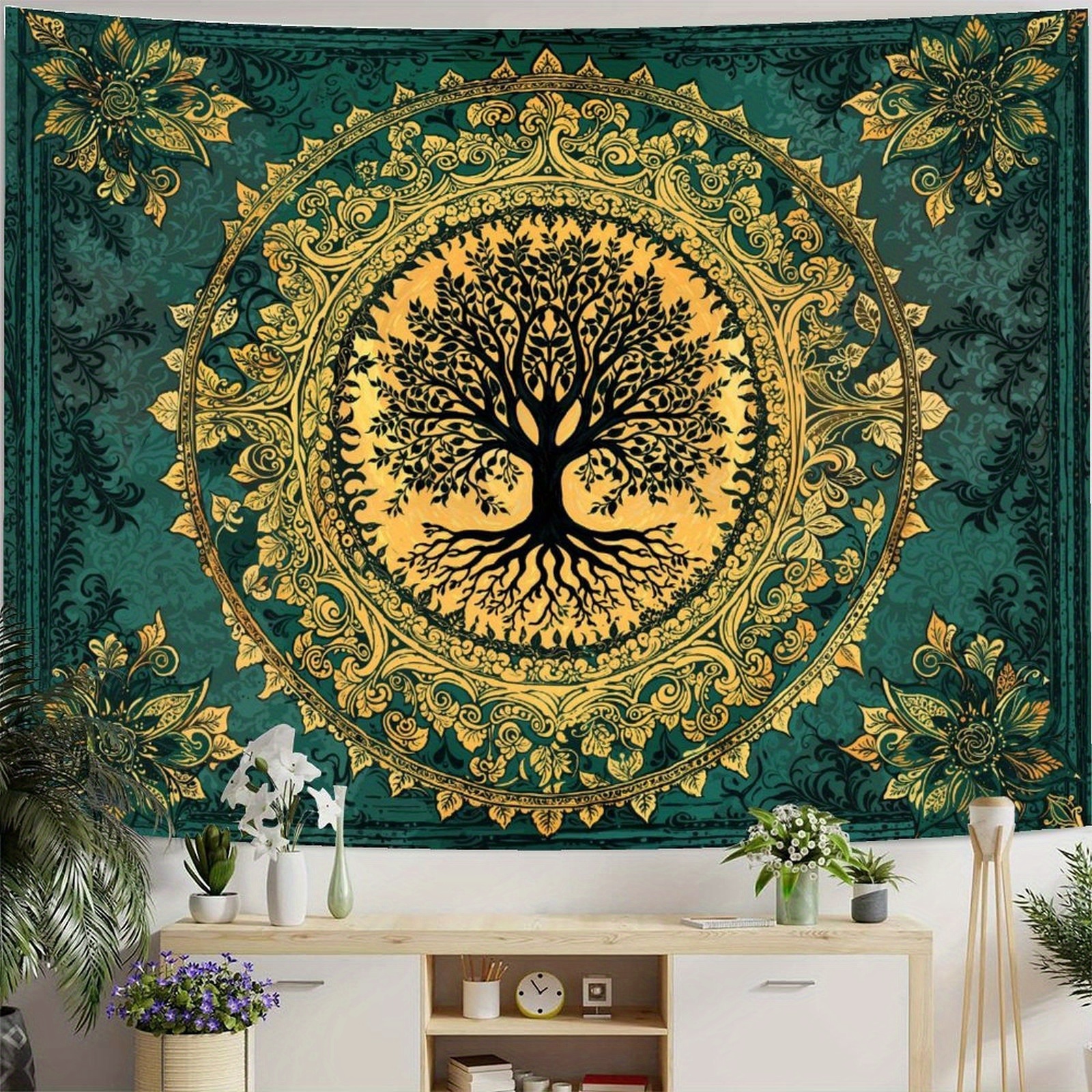 Bohemian Wall Tapestry | Tree of Life Celtic
