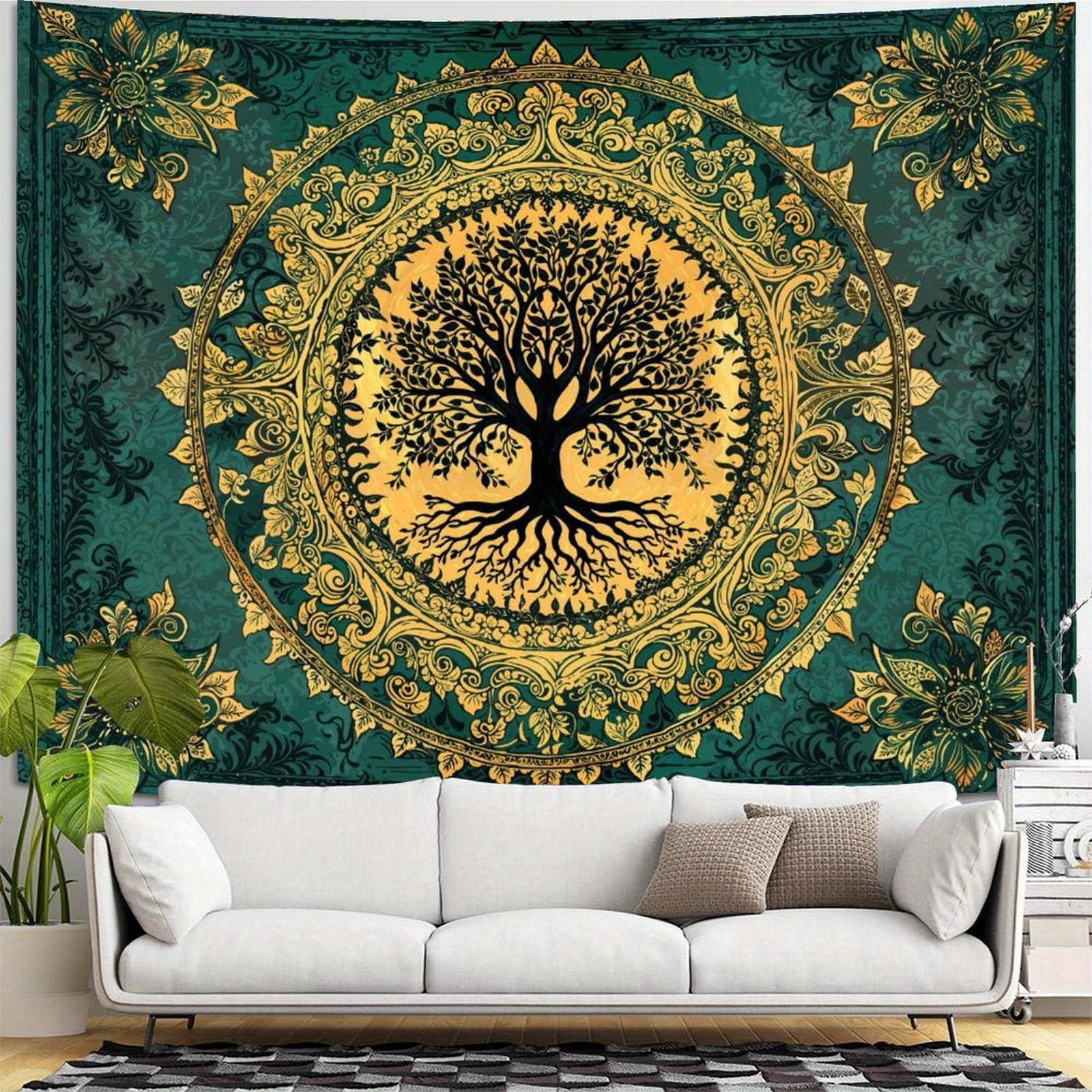 Bohemian Wall Tapestry | Tree of Life Celtic