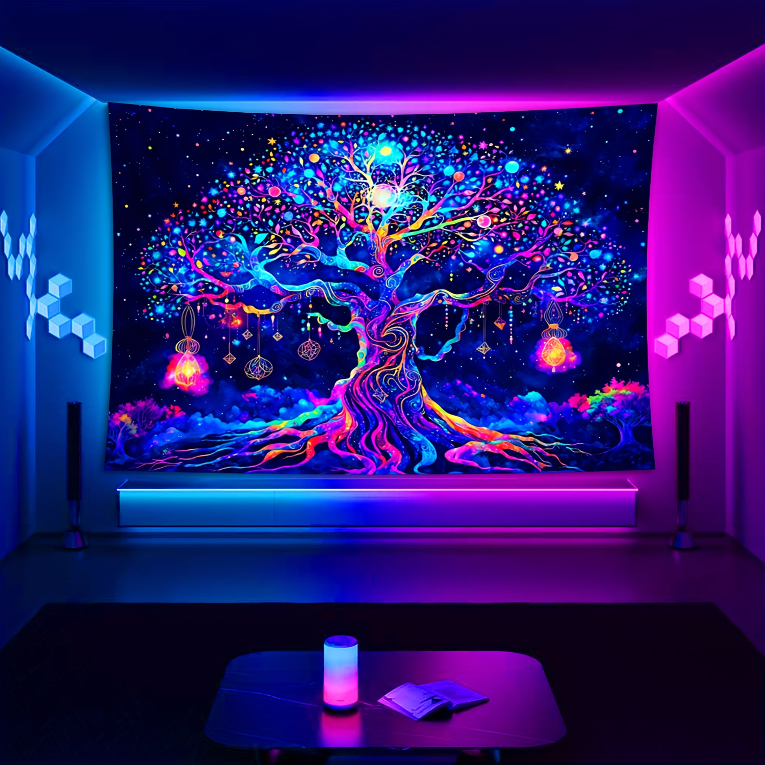 Psychedelic Wall Tapestry | Magic Tree